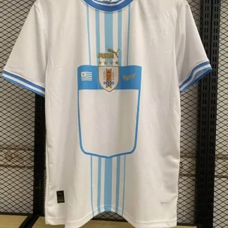 Camiseta de fútbol visitante de Uruguay para la Copa Mundial de la FIFA 2022