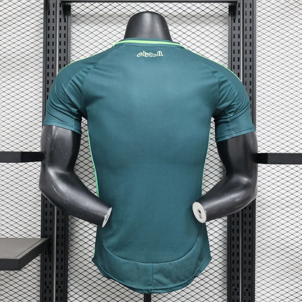 2024-2025 Versión Jugador Camiseta de Fútbol Visitante Selección Nacional de Argelia AAA calidad fan