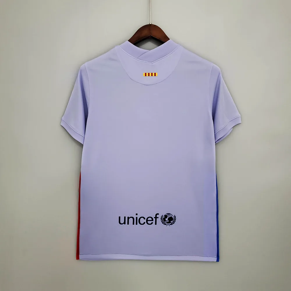 Camiseta de Fútbol Barcelona Visitante 2021/2022 Calidad Thai