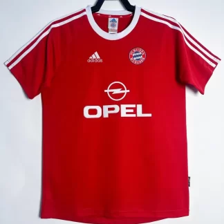 2001/2002 Retro Bayern Munich Equipación Local Camiseta de Fútbol Calidad Tailandesa