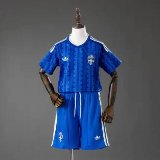 Equipación Visitante Infantil Selección Suecia 2026 AAA calidad fan