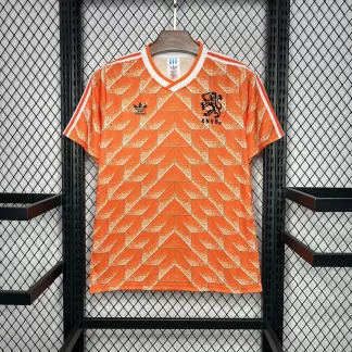 Camiseta de Fútbol Retro Países Bajos Local 1988 1:1 Calidad Tailandesa