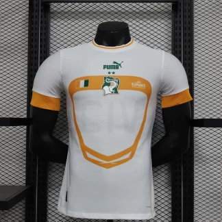 Versión de jugador de la camiseta de fútbol visitante de Costa de Marfil 2022 AAA calidad fan