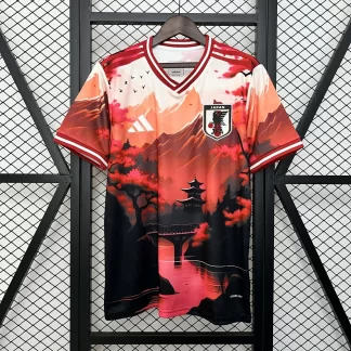 Camiseta de Fútbol Edición Especial Atardecer Paisaje 2024 de Japón AAA calidad aficionado