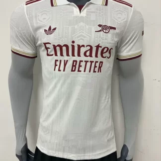 2025/2026 Versión Jugador Arsenal Camiseta de Fútbol Tercera Visitante Calidad Tailandesa