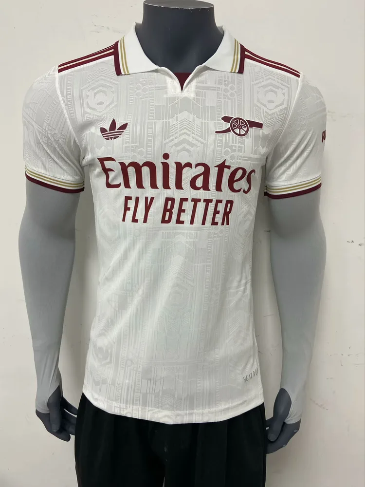 2025/2026 Versión Jugador Arsenal Camiseta de Fútbol Tercera Visitante Calidad Tailandesa