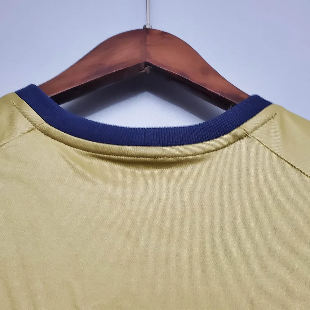 Camiseta de Fútbol Dorada de Portero Retro Italia 2006
