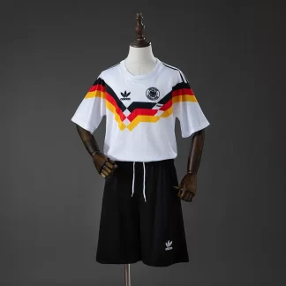 Camiseta Retro 1990 Germany Home AAA calidad fan Talla Infantil