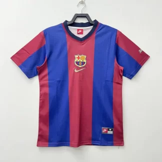 1998/1999 Camiseta de Fútbol Local Retro Barcelona Calidad Tailandesa