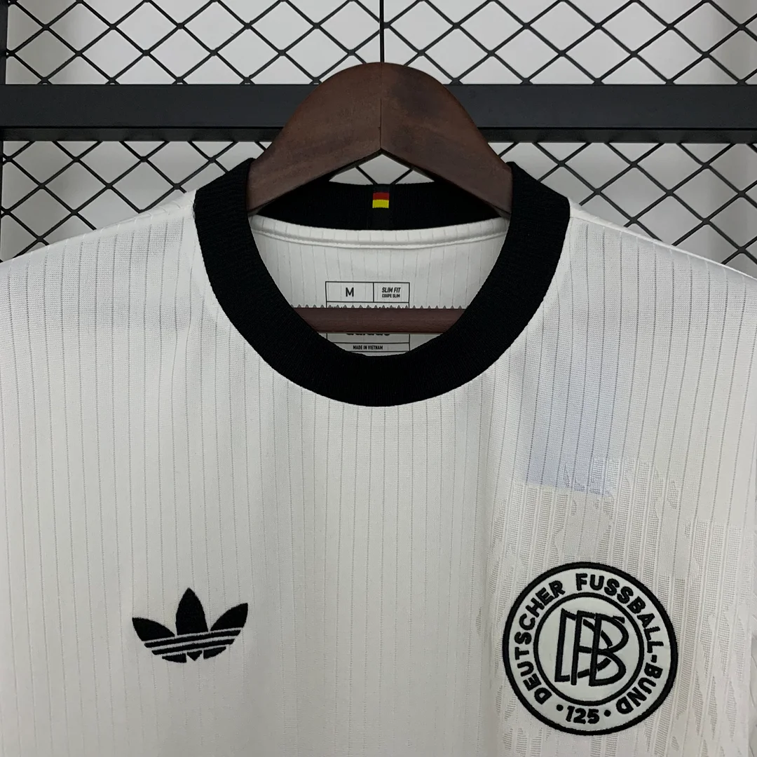 Camiseta de Fútbol Local Blanca Edición 125 Aniversario de Alemania 2025 AAA calidad aficionado