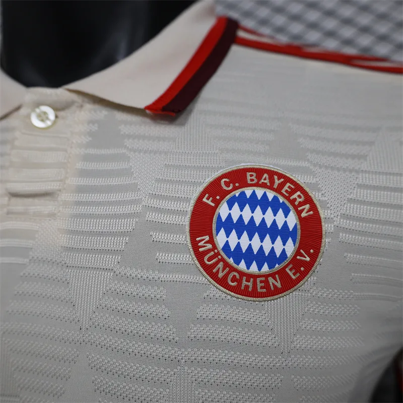 Camiseta de Fútbol Tercera Equipación Versión Jugador Bayern Múnich 2024/2025 Calidad Tailandesa