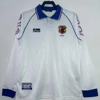 Camiseta de Fútbol Retro Visitante Japón Manga Larga 1998 Calidad Tailandesa