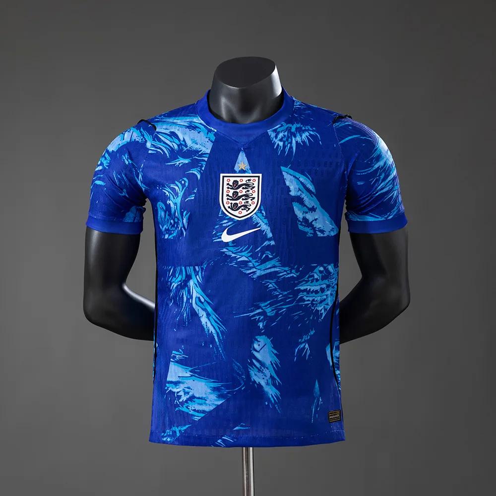 Camiseta de Portero Inglaterra -Azul Versión Jugador 2026 AAA calidad fan