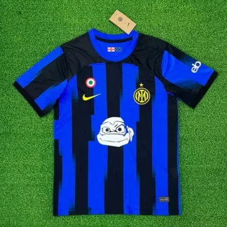 2023/2024 Inter Milan Edición Tortugas Ninja Local Camiseta de Fútbol Calidad Tailandesa