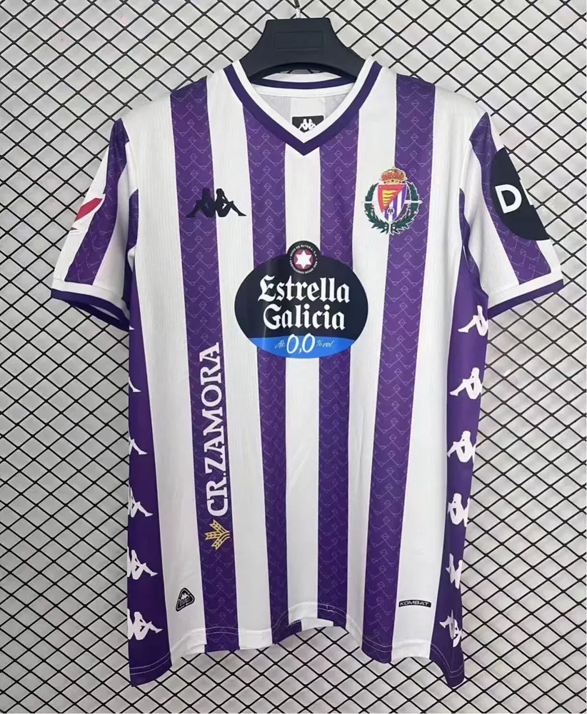 2025/2026 Camiseta de Fútbol Local del Real Valladolid Calidad Tailandesa
