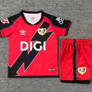 2025/2026 Vallecano Equipación Visitante Camiseta Fútbol Calidad Tailandesa Talla Infantil