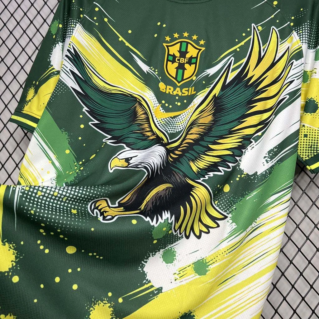 2024 Brazil Special Eagle Football Shirt AAA fan-grade