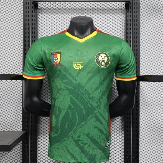 2025/2026 Versión Jugador Camerún Camiseta de Fútbol Local Calidad Tailandesa