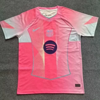 Camiseta de fútbol rosa Edición Especial del Barcelona 2025/2026 calidad tailandesa