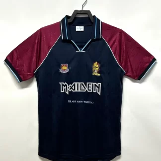 Camiseta de Fútbol Retro West Ham United Local 1999 Calidad Tailandesa