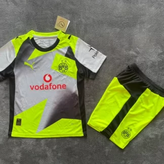 2025/2026 Camiseta de Fútbol Visitante Dortmund Calidad Tailandesa Talla Infantil