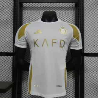 2024/2025 Camiseta de Fútbol Tercera Suplente Versión Jugador Al-Nassr Calidad Tailandesa