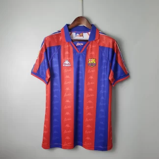 Camiseta de Fútbol Local Retro Barcelona 1996/1997 Calidad Tailandesa