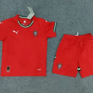 2025/2026 Portugal Camiseta Local Calidad Tailandesa Talla Infantil