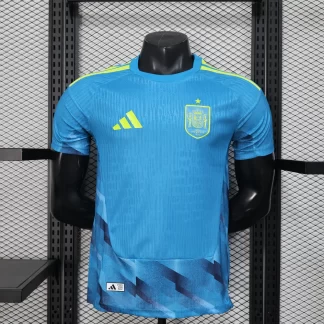 Camiseta de Fútbol de Portero de la Selección Nacional de España Versión Jugador 2026 AAA calidad para aficionados