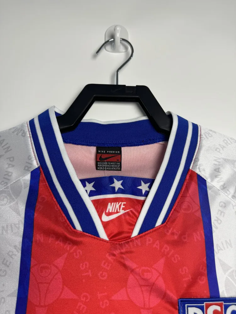 1994/1995 Retro Psg Paris Saint-Germain Camiseta Visitante Calidad Tailandesa