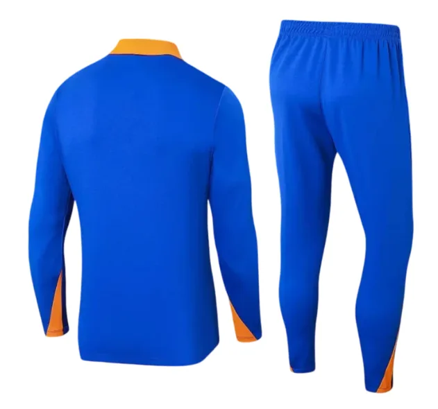 2026 Conjunto de Entrenamiento Media Cremallera de Países Bajos Camiseta de Fútbol AAA Grado Fan
