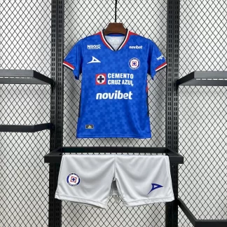 2025/2026 Cruz Azul Home Football Shirt AAA fan-grade Kids Size
