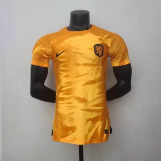 Camiseta Local Selección Países Bajos Mundial 2022 Versión Jugador