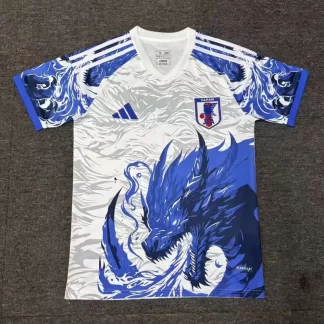 Camiseta de Fútbol 2024/2025 de Japón Dragones de Fuego Azul Calidad Tailandesa