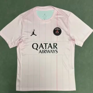 Chándal de Entrenamiento Psg Paris Saint-Germain Rosa 2025/2026 Camiseta de Fútbol Calidad Tailandesa