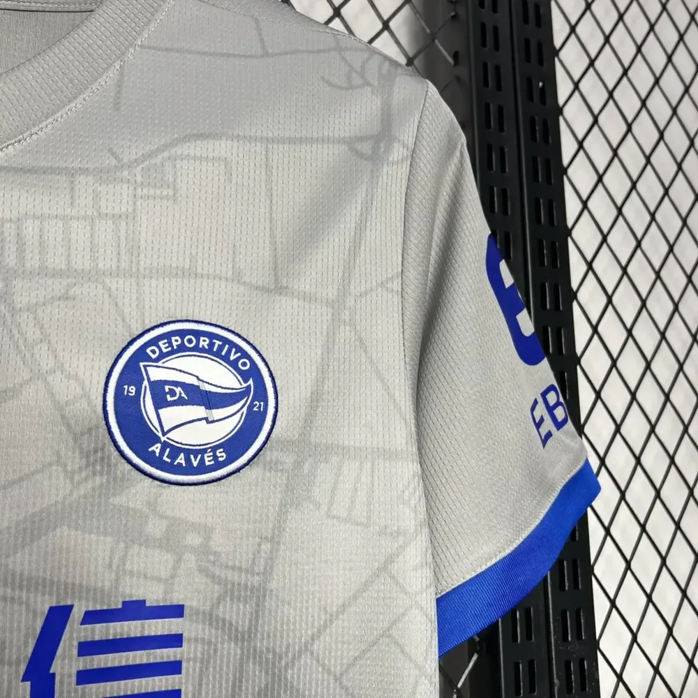 2024/2025 Alavés Camiseta de Fútbol Visitante Calidad Tailandesa