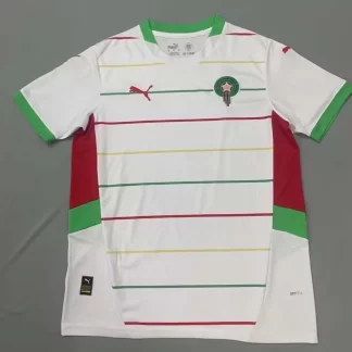 Camiseta de fútbol visitante de Marruecos 2024 AAA calidad fan