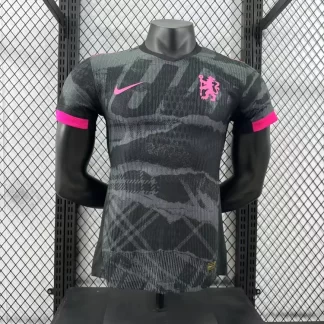 Camiseta de Fútbol Tercera Visitante Chelsea Versión Jugador 2024/2025 Calidad Tailandesa