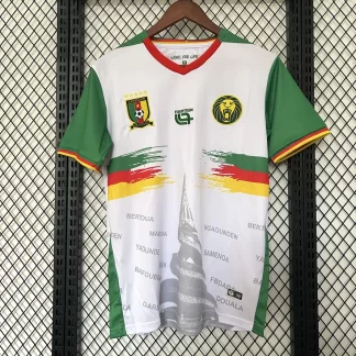 Camiseta de fútbol de tercera visitante de Camerún 2025/2026 Calidad Tailandesa