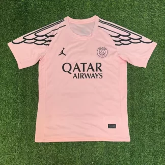 2025/2026 Camiseta de Fútbol Cuarta Visitante Rosa del Paris Saint-Germain Calidad Tailandesa