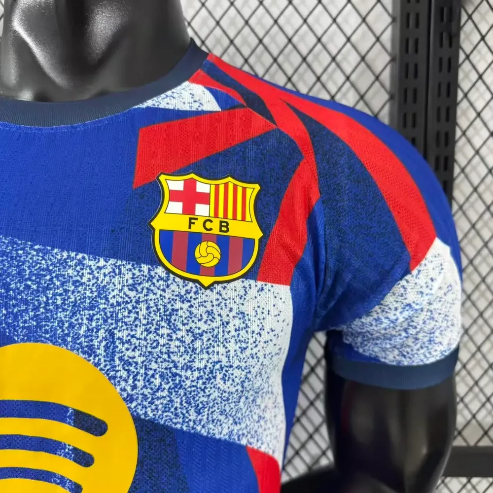 2025/2026 Camiseta de fútbol Barcelona Versión Jugador Edición Especial 31 Calidad Tailandesa