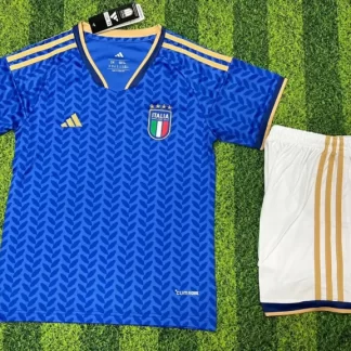 2026 Camiseta de Fútbol Local Italia Calidad Tailandesa Talla Infantil