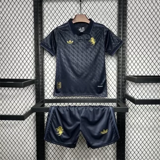 Camiseta Fútbol Juventus Tercera Visitante 2024/2025 Calidad Tailandesa Talla Infantil