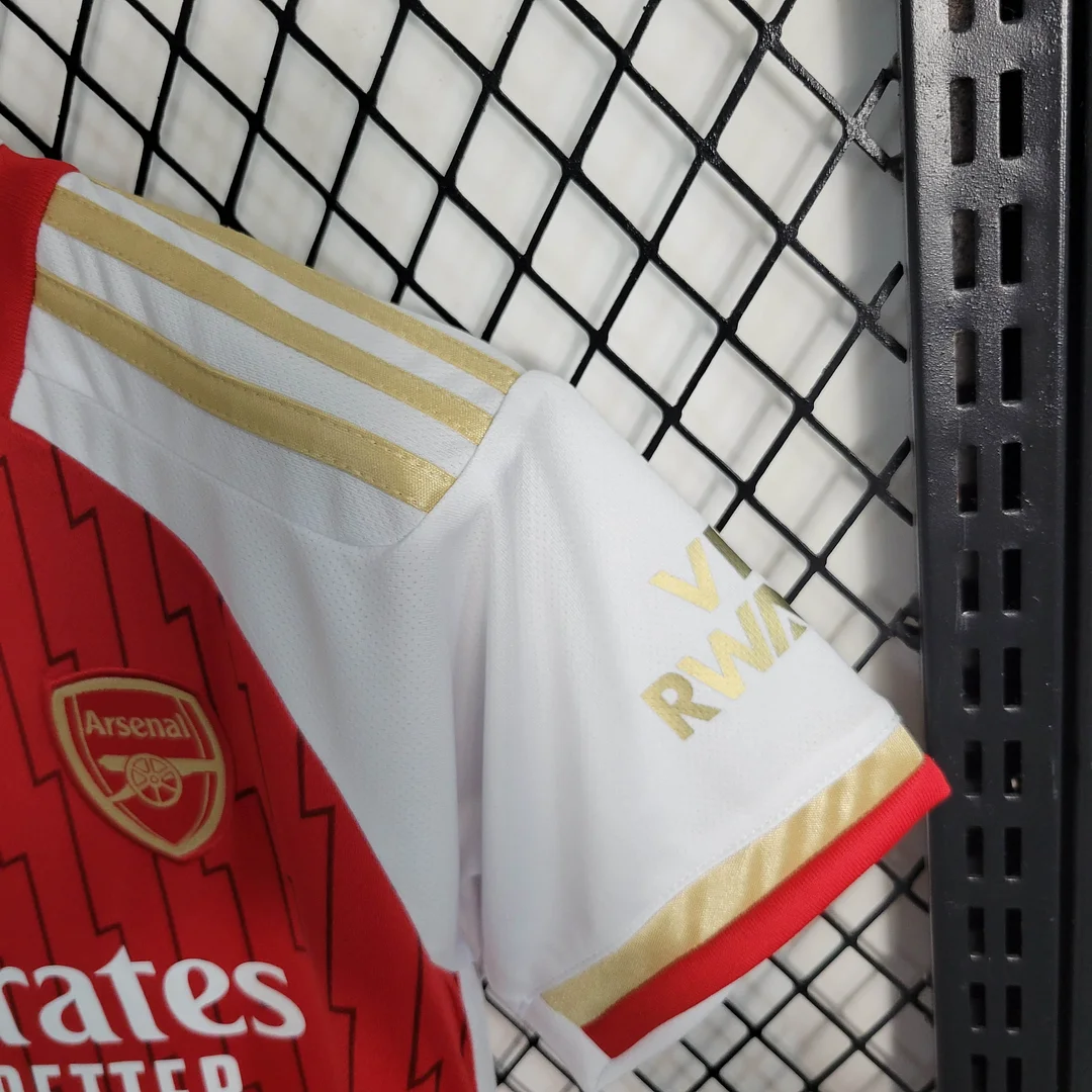 Camiseta de Fútbol 2023/2024 Arsenal Local Talla Infantil