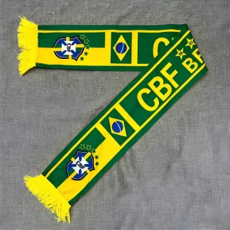 Bufanda Aficionado Brasil Mundial 2026 Nuevo