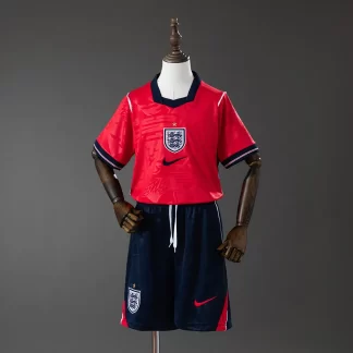 2026 Camiseta Visitante de Inglaterra AAA calidad fan Talla Infantil