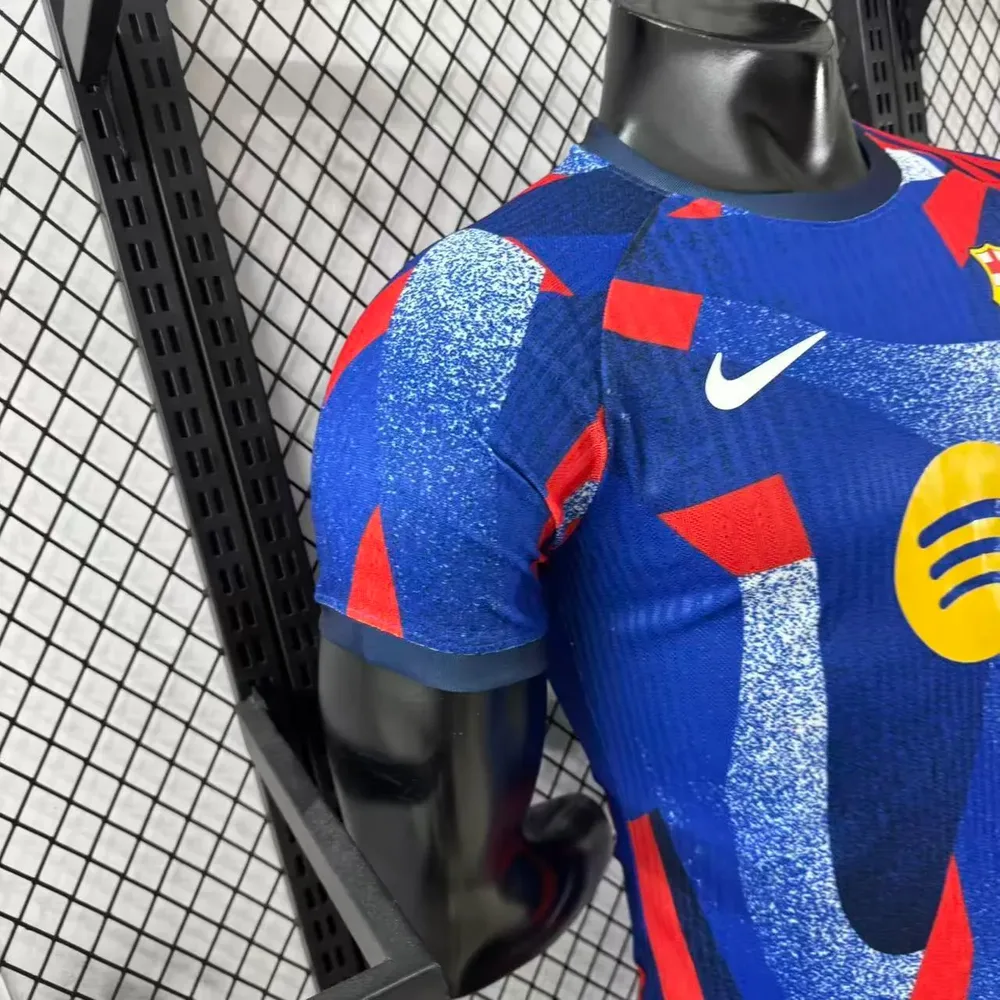 2025/2026 Camiseta de fútbol Barcelona Versión Jugador Edición Especial 31 Calidad Tailandesa