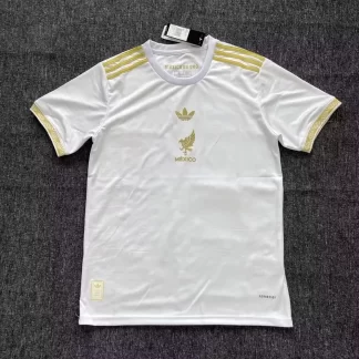 2025/2026 Camiseta de Fútbol Blanca Edición Especial de México Calidad Tailandesa