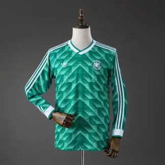 Camiseta Retro 1990 Manga Larga Germany Away AAA calidad fan