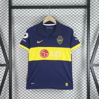 2009/2010 Camiseta de Fútbol Retro Local Boca Juniors 1:1 Calidad Tailandesa